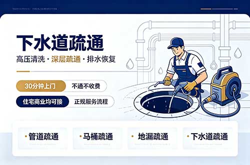 南雄下水道疏通